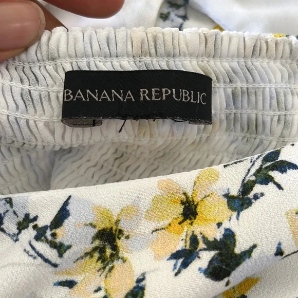 Banana Republic Cap Sleeve Floral Dress - Picture 4 of 5